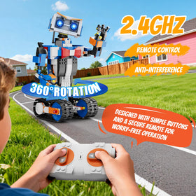okk robot building toy app control mode for programmable learning