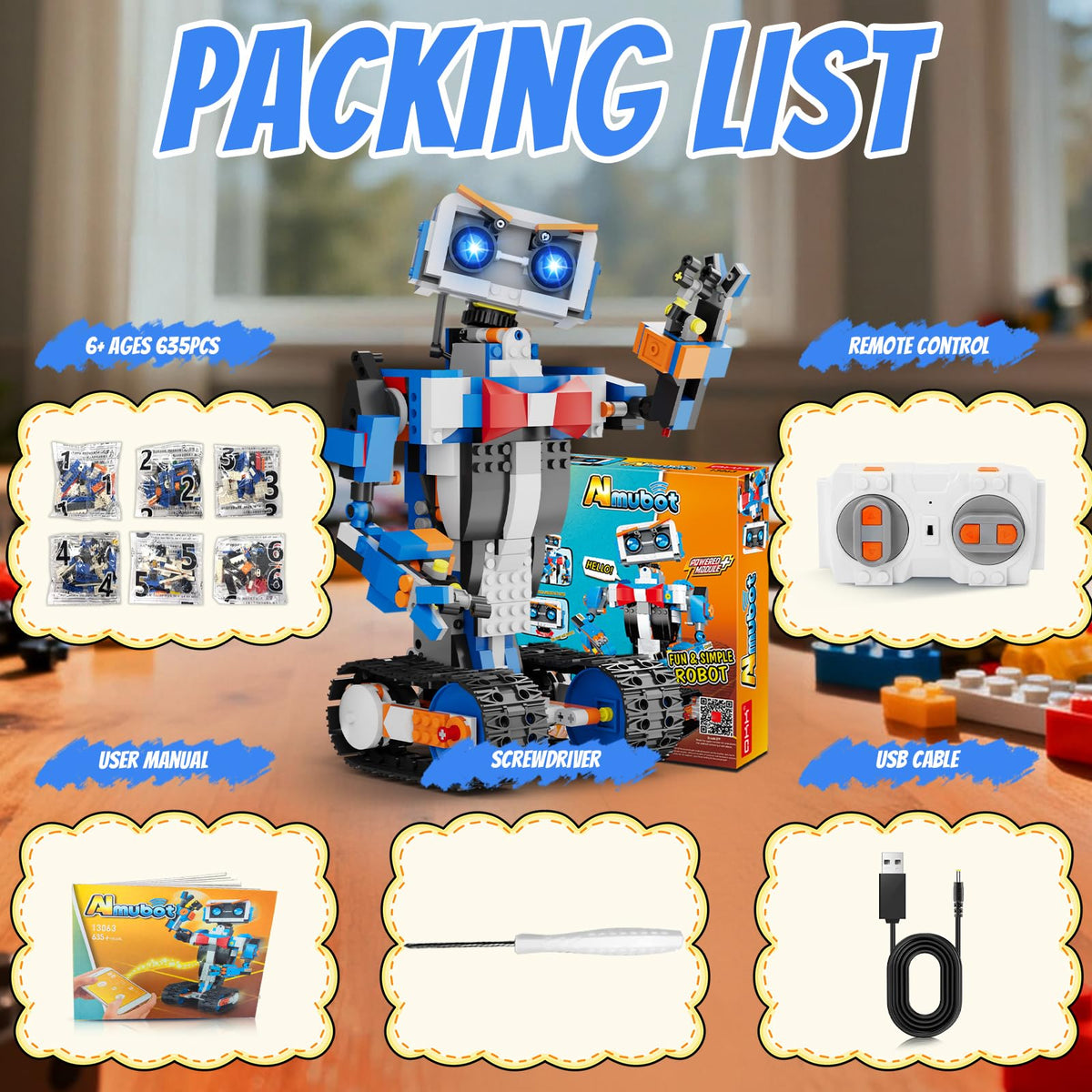 okk robot building toy family-friendly play in yard or indoors