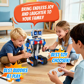 okk robot building toy snap-together parts enable creative construction
