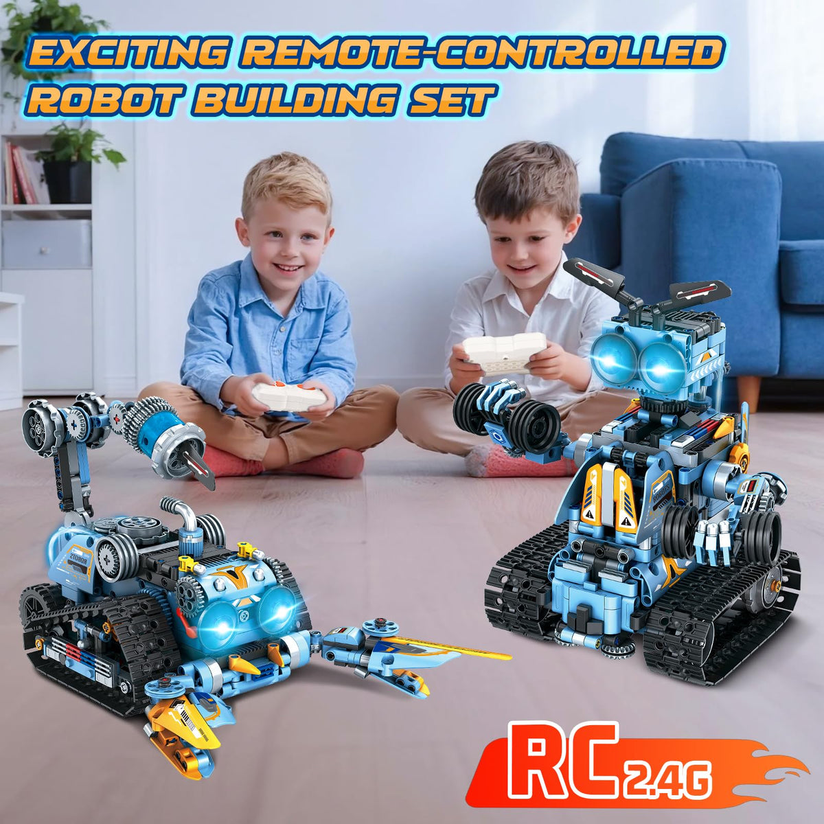 OKKIDY engineering robot shows modular builds for problem solving