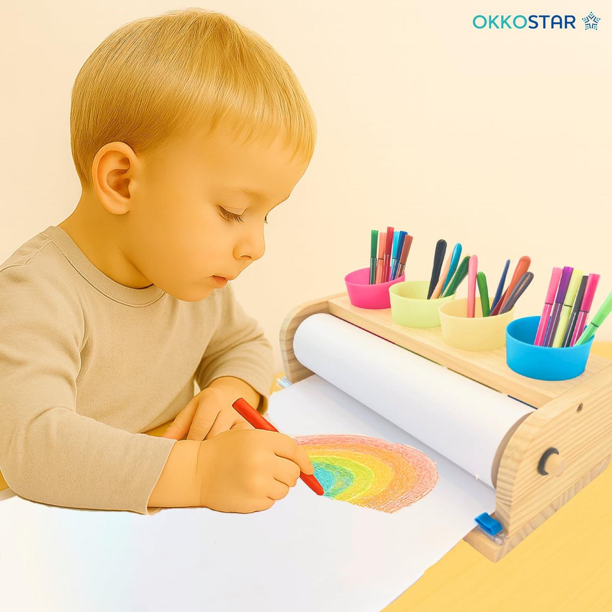 OKKOSTAR drawing kit 30-piece set for budding artists