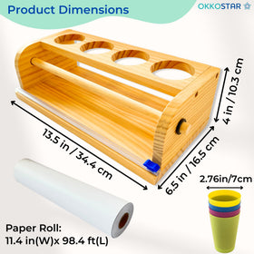 OKKOSTAR watercolor pens for smooth coloring and painting