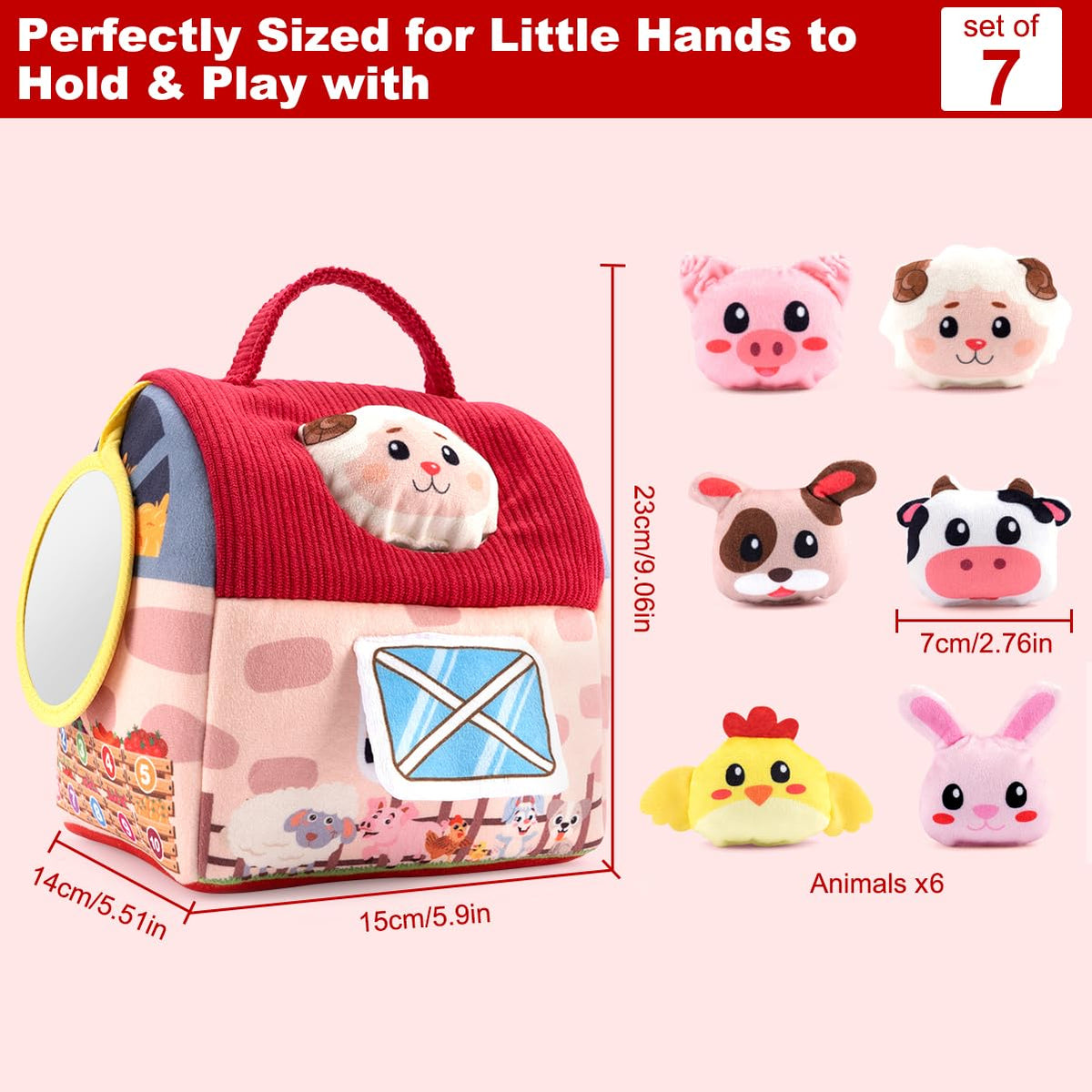 OKREVIEW Easter baby toys ideal gift for Easter, birthdays, and baby showers.