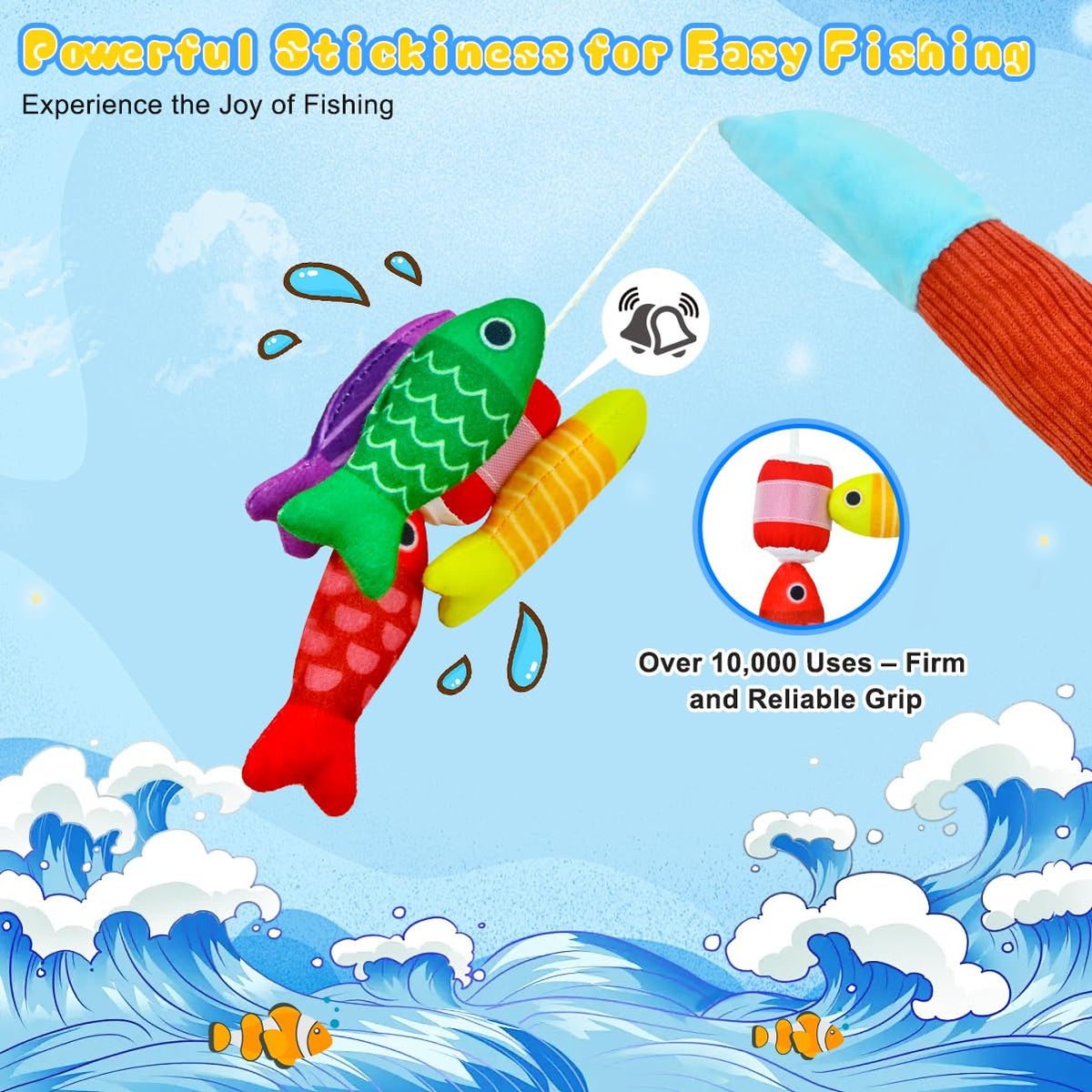 OKREVIEW Stackable fish buckets boost sorting, counting, and fine motor skills.