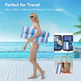 OKSUWATER 4in1 Water Hammock net fabric supports stable balance in water.