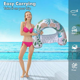 OKSUWATER supports up to 250 pounds for stable buoyancy.