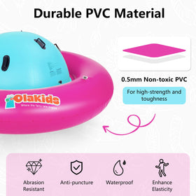 OLAKIDS top shot shows the spacious dome for rolling and bouncing play.