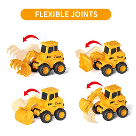 Olbyefly construction trucks: road roller for smoothing pretend roads and surfaces.