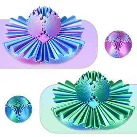Olee Odee Gear Ball Green Purple grip for easy handling