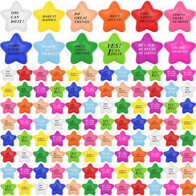 Oleitodh star-shaped blue foam stress ball for focus and tension relief at work.