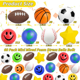 Oleitodh baseball stress ball for squeezing and calm