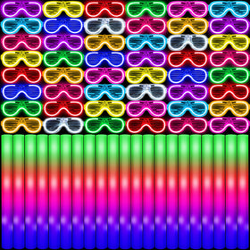 Oleitodh bulk neon party collection pack for versatile celebrations.