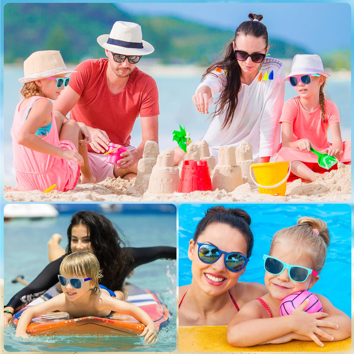 Oleitodh durable sunglasses designed to resist everyday kid use and enthusiasm.
