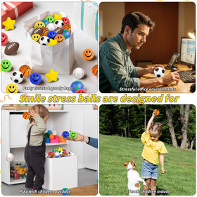Oleitodh face stress ball close-up for sensory play and focus