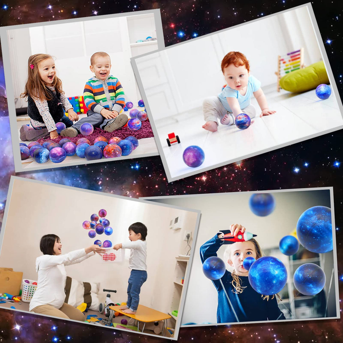 Oleitodh Galaxy Stress Ball packaging for gifts and prizes.
