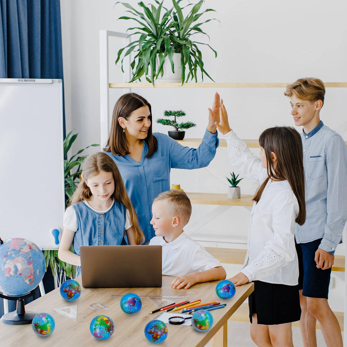 Oleitodh globe ball in classroom use for focus and rewards
