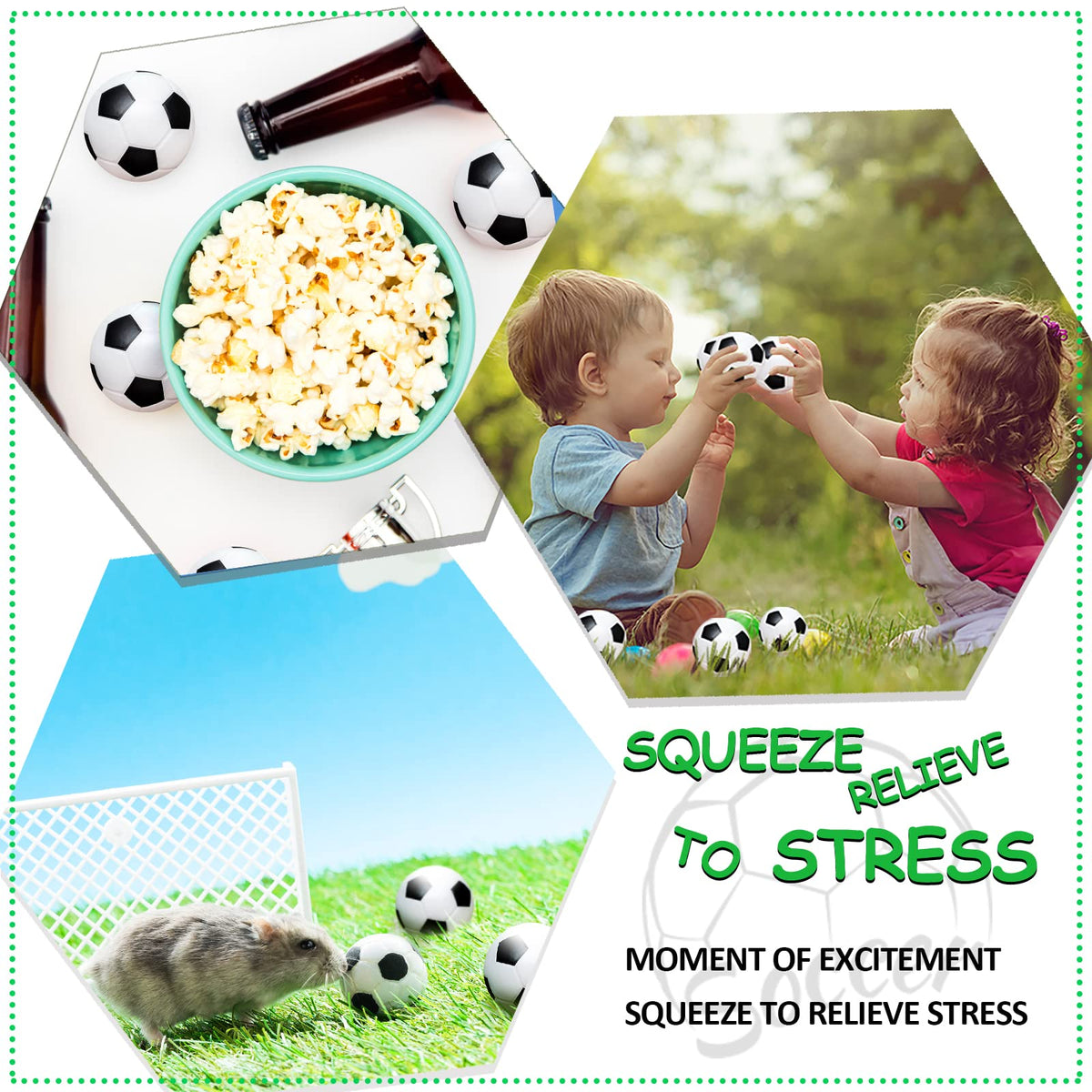 Kids receive Oleitodh soccer balls as prize and reward fillers