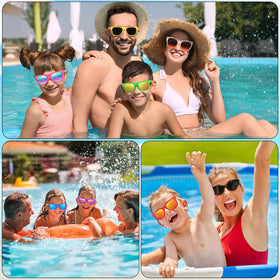 Oleitodh kids sunglasses lens height 42mm for a comfortable fit.