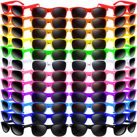 Oleitodh kids neon sunglasses in bright colors for party looks