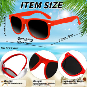 Oleitodh neon frames with retro 1980s style add playful flair to outfits.