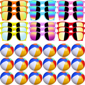 Oleitodh neon sunglasses party favors, easy treat bag filler for graduations or birthdays.