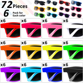 Oleitodh neon sunglasses packaging display for easy gifting.