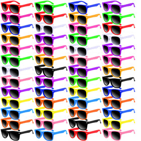 Oleitodh neon sunglasses versatile styles for kids and adults.