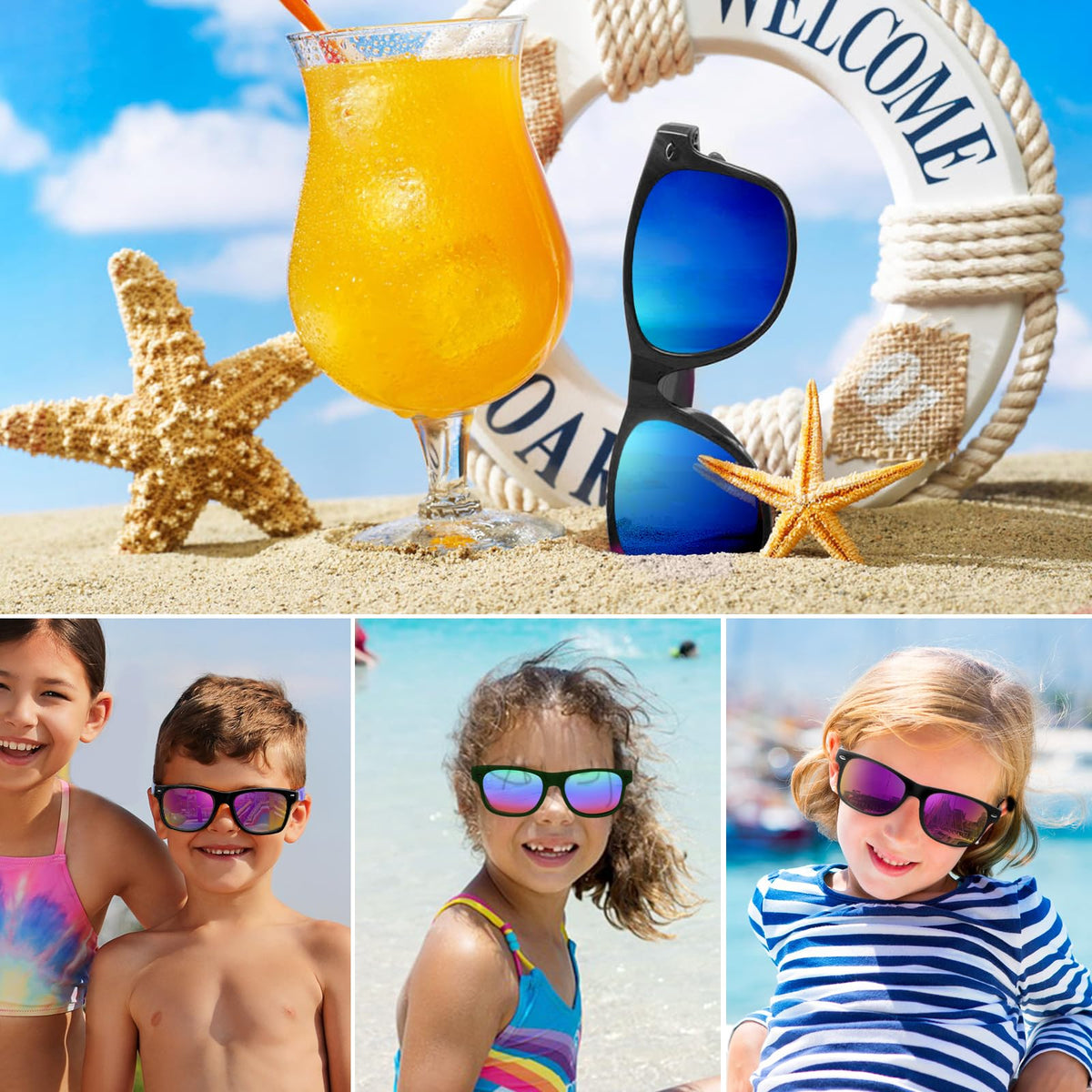 Oleitodh party sunglasses ideal for goody bags and summer celebrations.