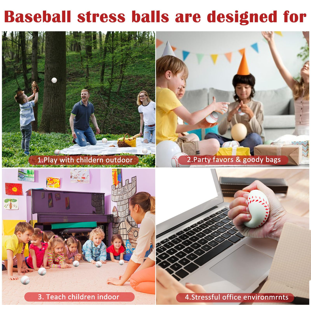 Oleitodh pocket-size stress ball, great for kids' activities and decor.