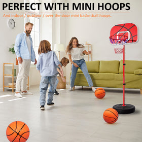 Oleitodh pool and beach play mini basketballs invite splashy fun and pool-party friendly games.