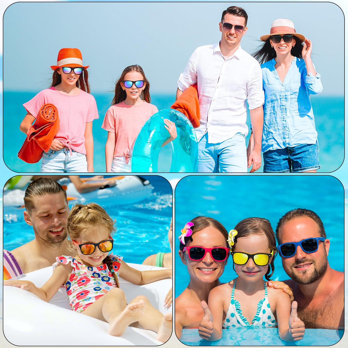 Oleitodh birthday carnival sunglasses add color to events and photos.