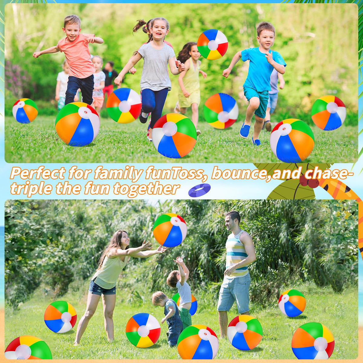 Classroom activity using Oleitodh beach balls for learning games
