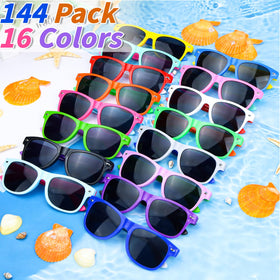 Oleitodh neon sunglasses provide UV protection while keeping kids stylish outdoors.