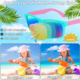Oleitodh UV protective kid sunglasses for sunny days