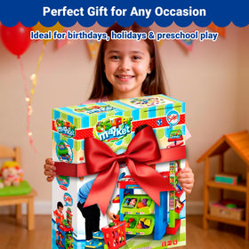 OLEOCA supermarket playset accessories complete the store experience.