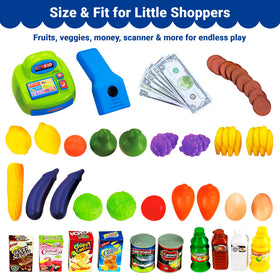 OLEOCA play-food items bring color and variety to pretend meals.