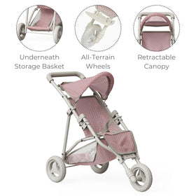 Olivia's Little World adjustable handle for growing kids