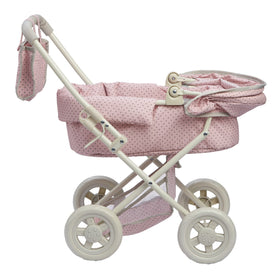 Collapsible design of Olivia's Little World stroller for easy storage after play.