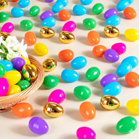 Olixmlya durable reusable plastic Easter eggs built to withstand drops