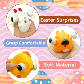 Olixmlya durable, safe materials Easter filler eggs for kids