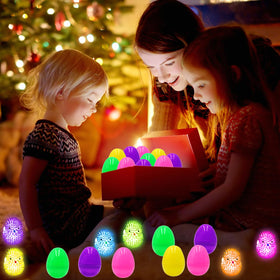Olixmlya glow-in-the-dark Easter toys enhance night party ambiance