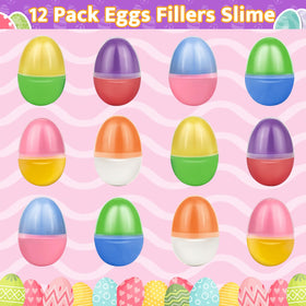 Olixmlya easter slime egg variety six styles two colors for varied play.