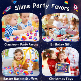 Olixmlya Galaxy Slime Balls used in classroom activities for rewards and exploration