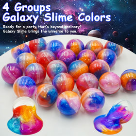 Olixmlya Galaxy Slime Balls serve as party favors for celebrations