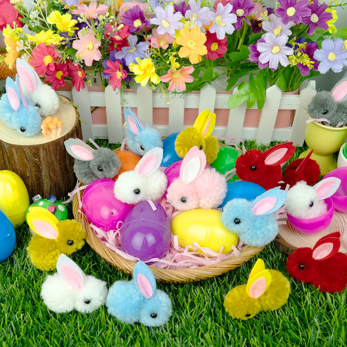 Olixmlya plush bunny is soft to touch and kid-friendly.