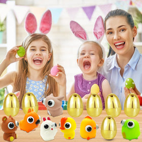 Olixmlya large golden egg party favor ideal for celebrations