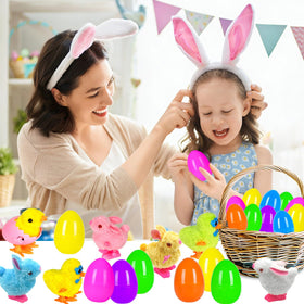 Olixmlya safety-tested wind-up eggs for durable classroom fun.