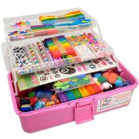 Olly Kids Ultimate crafting supplies box open for creative play