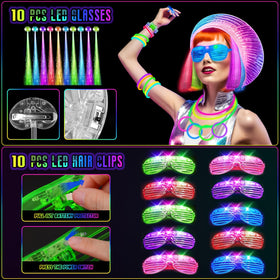OLUPP butterfly bracelet connectors enable DIY glow bracelets and necklaces.