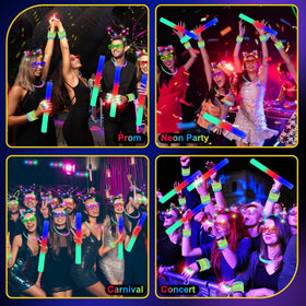 OLUPP finger lights worn on hands enhance visibility during performances